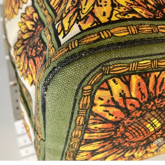 BRIGHTON LARGE CANVAS SUNFLOWR TOTE BAG - Picture 8 of 12